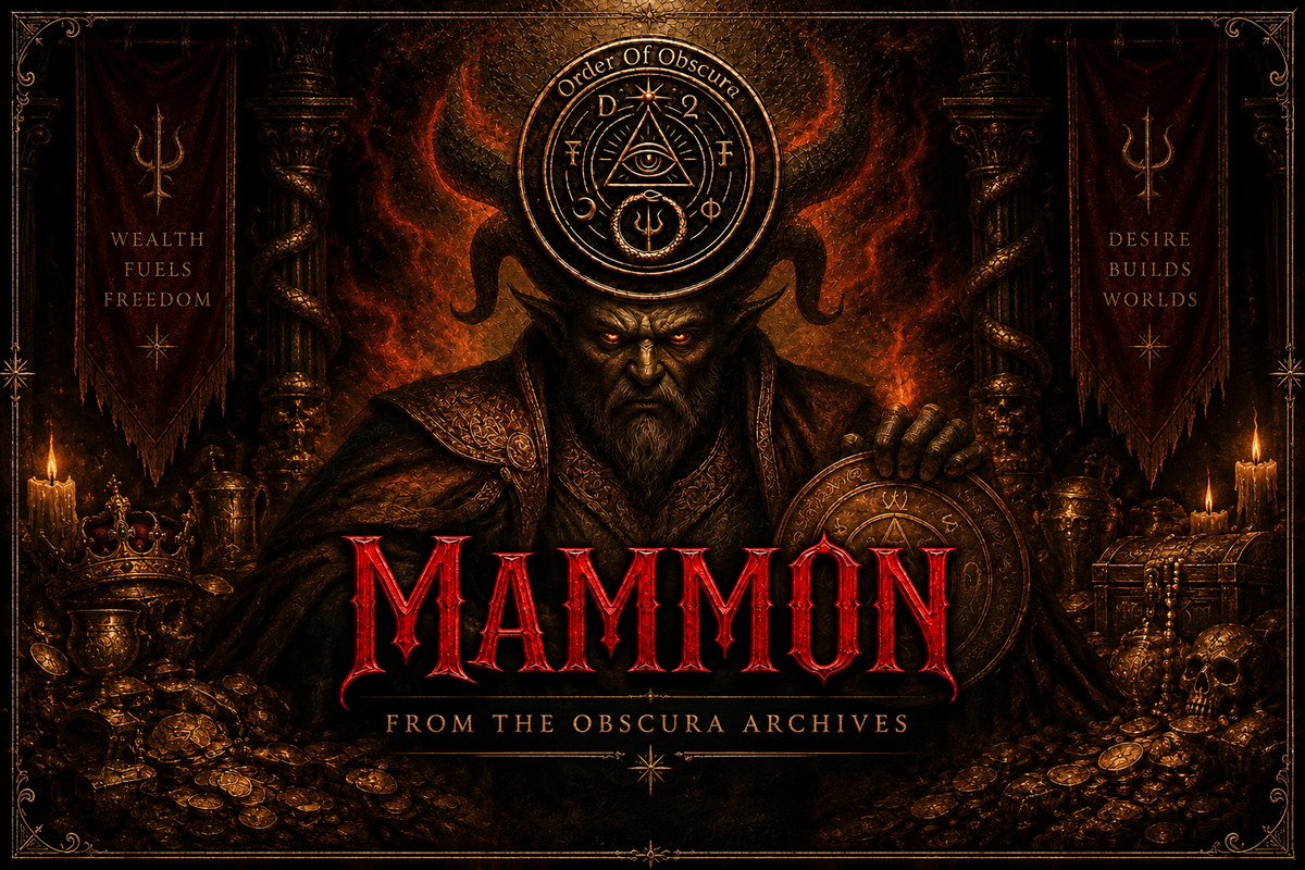 Mammon Demon - Money, Meaning, Symbol, Ritual & Demonology