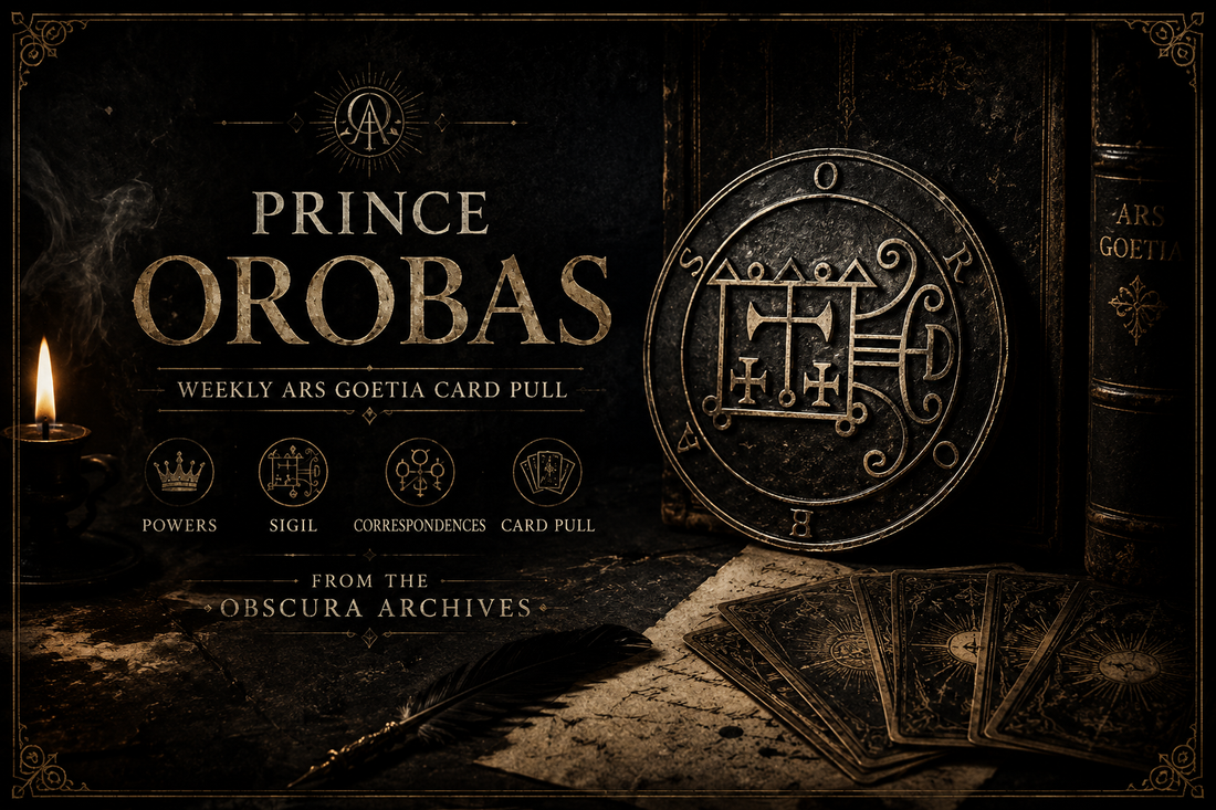 Prince Orobas sigil, powers and meaning
