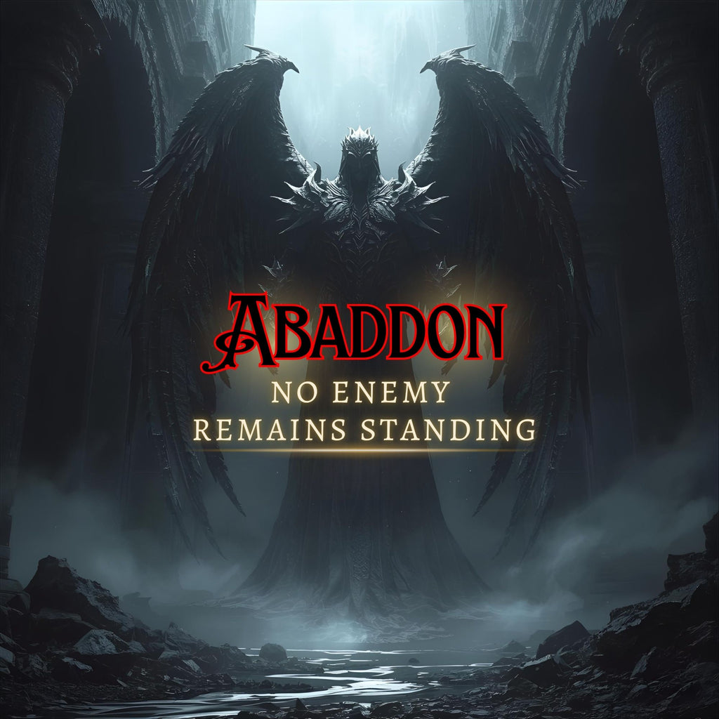 Abaddon Demon Attunement for absolute protection, sovereign defense, demonology, Left Hand Path occult ritual work, and distance attunement through The Order of Obscura.