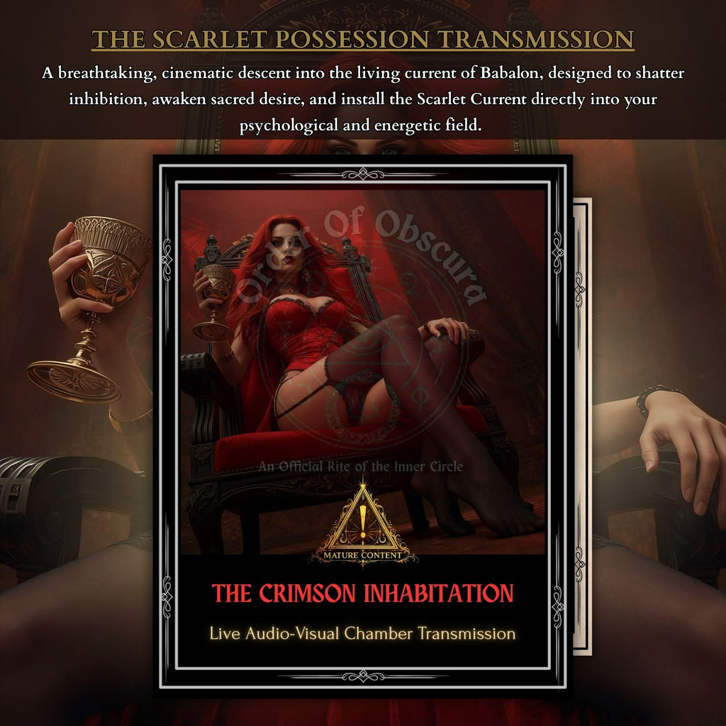 Order of Obscura Babalon attunement transmission for apex erotic magnetism