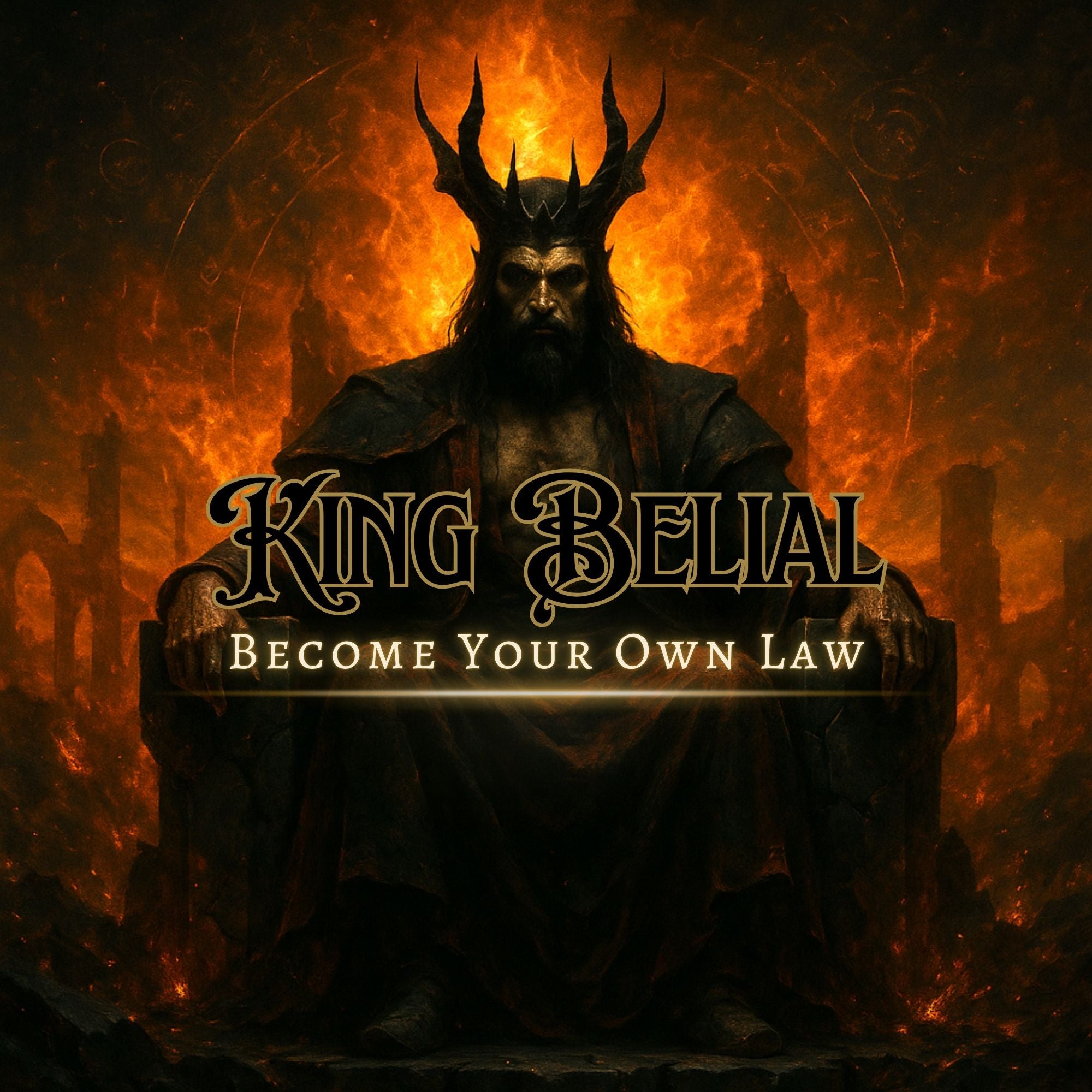 King Belial Demon Attunement and Goetic Power Ritual for absolute authority from The Order of Obscura.