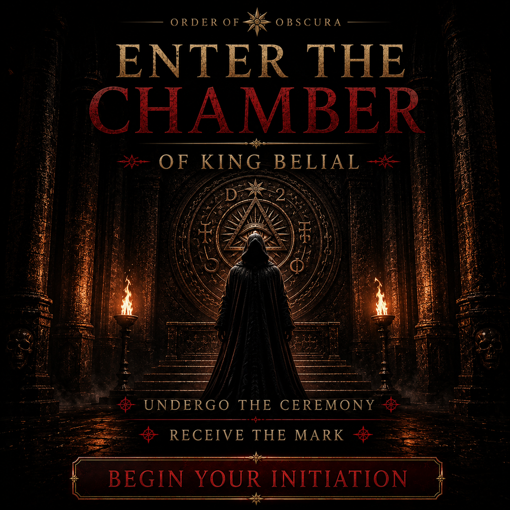 belial ritual call to action