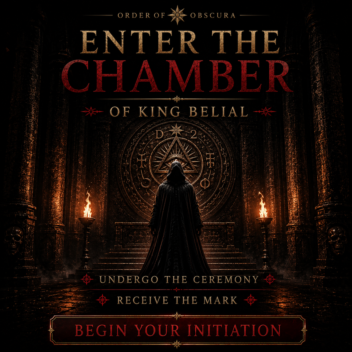 belial ritual call to action