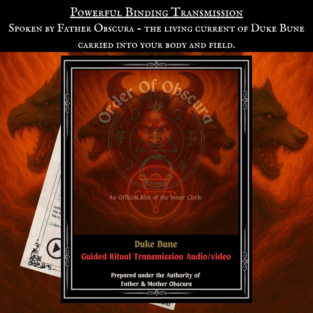 Bune Demon Attunement for wealth, value command, business power, financial leverage, distance attunement, and deeper Goetic ritual alignment.
