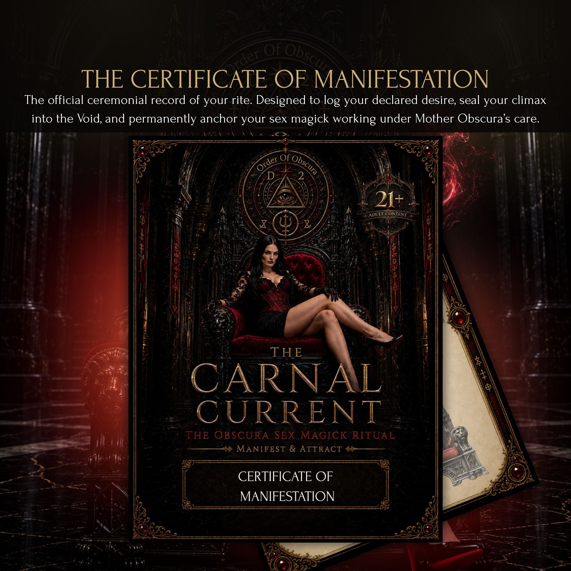 the sex magic ritual certificate