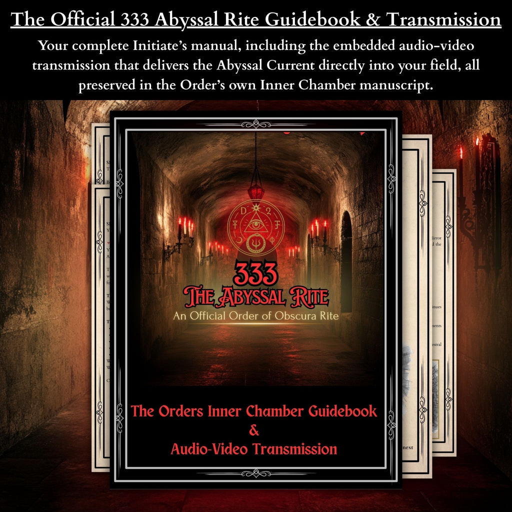 Left Hand Path demon ritual for Choronzon 333 attunement, abyssal threshold initiation, and destruction of false identity.