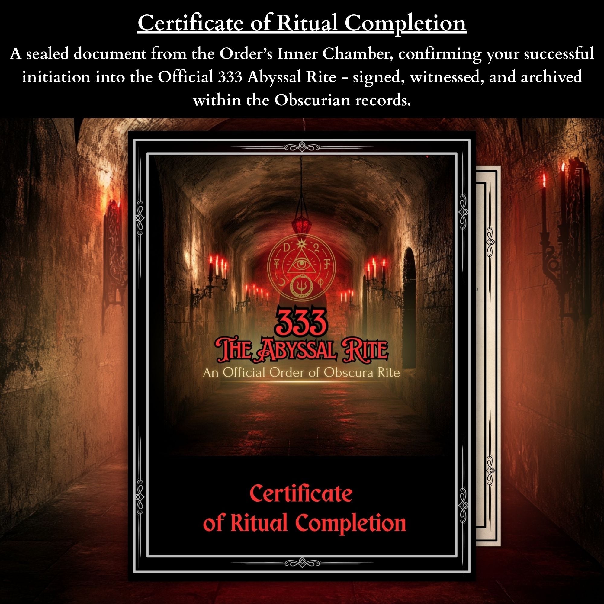Abyssal demon ritual with Choronzon 333 current for false self collapse, ego rupture, and sovereign command.