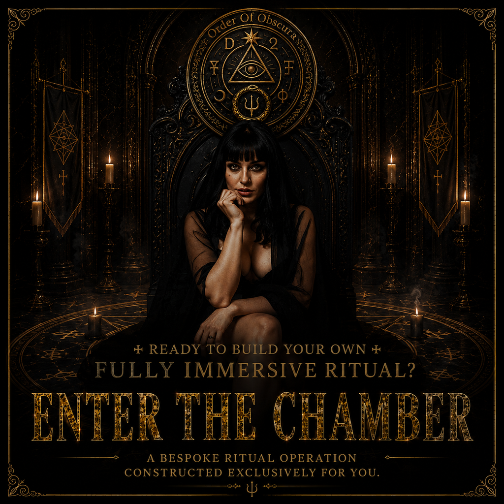 bespoke occult and demon ritual service by the Order of Obscura