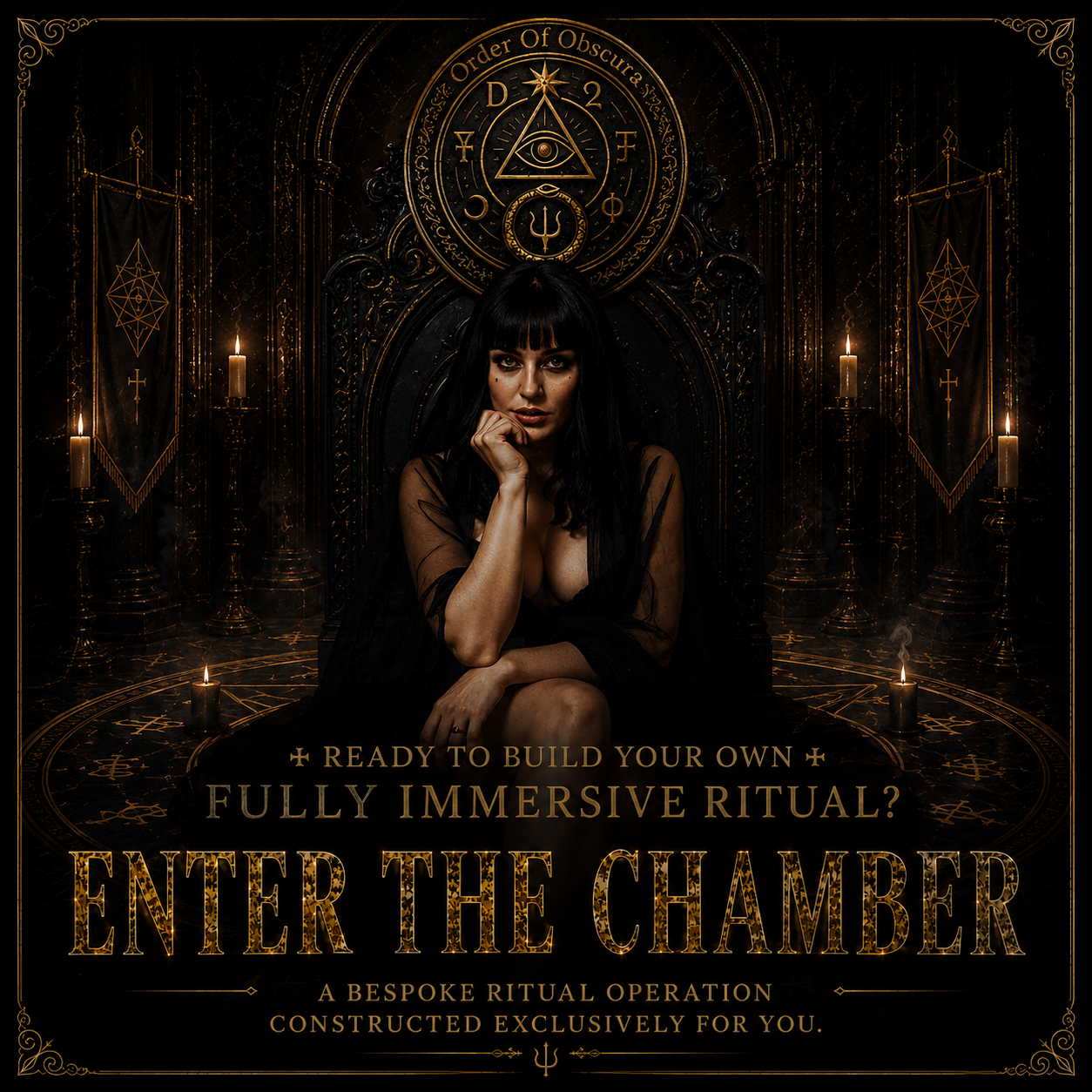 bespoke occult and demon ritual service by the Order of Obscura
