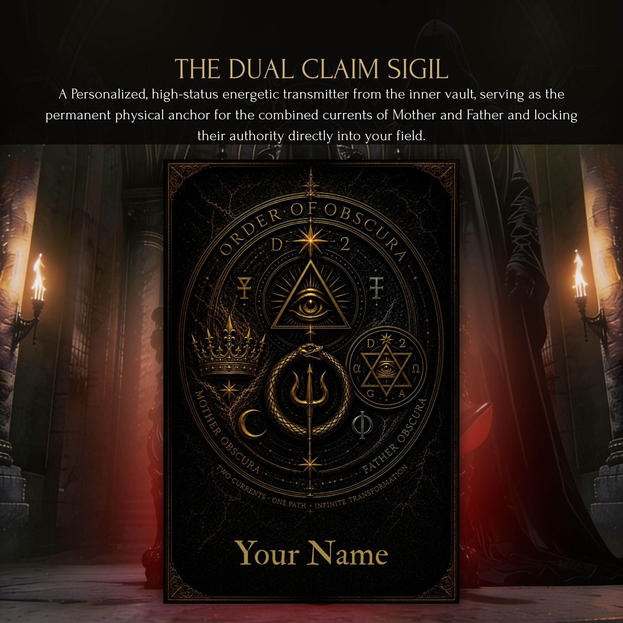 The Dual Claim Occult sigil