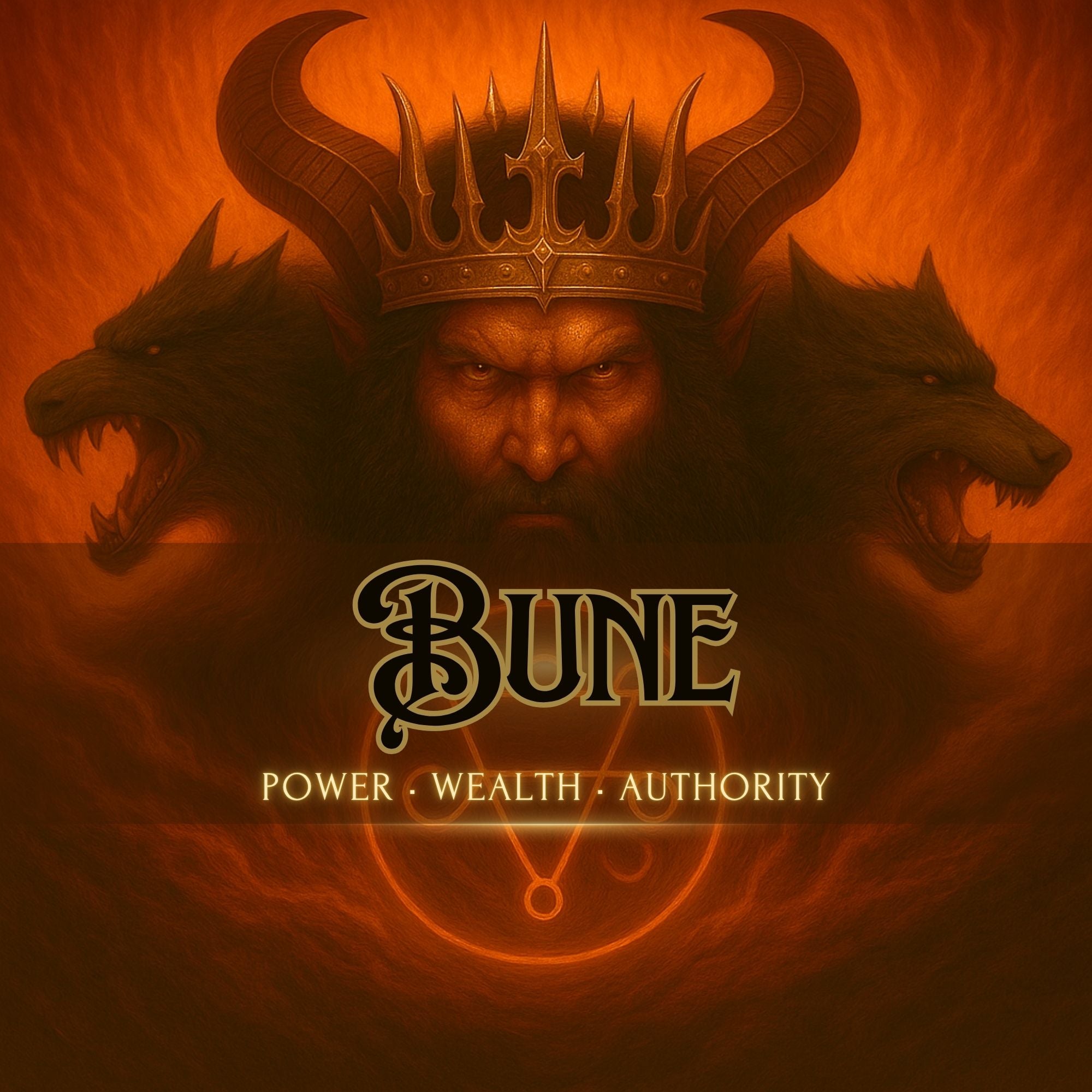 Duke Bune Demon Attunement for wealth, money, financial power, authority, value attraction, and occult wealth ritual work through The Order of Obscura.