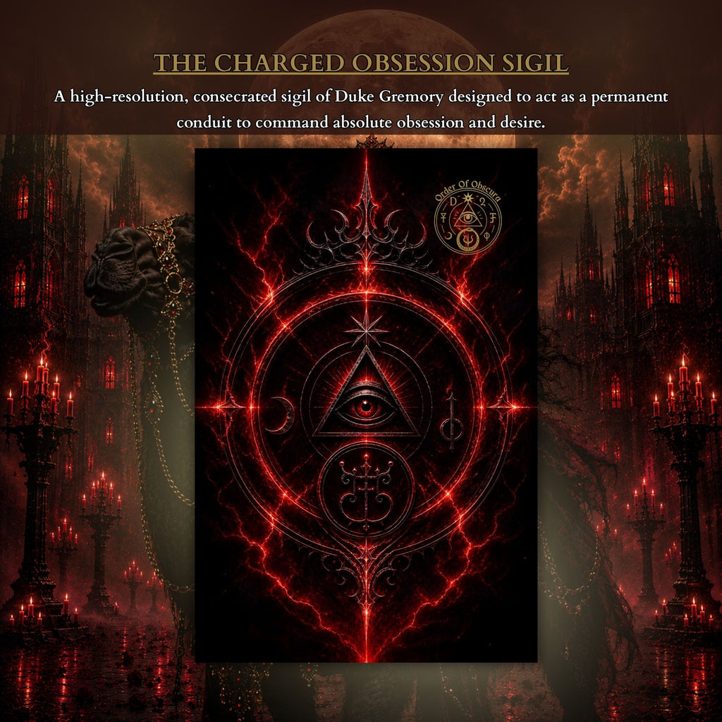 Gremory sigil Love Spell and subconscious thought-loop Spirit Merging ritual.