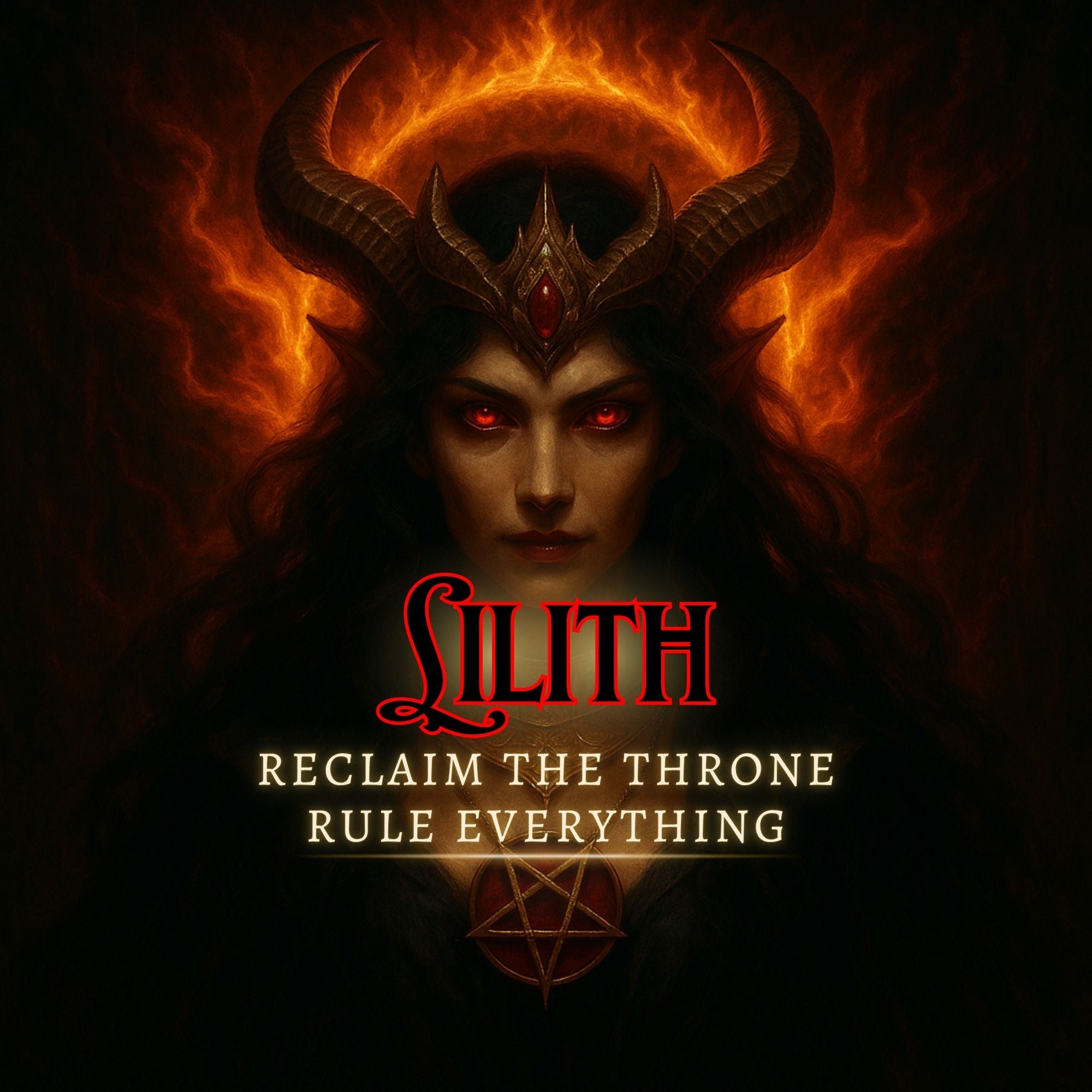 Lilith Demon Attunement for dark feminine power, autonomy, sovereign desire, boundary command, and Left Hand Path occult ritual work.