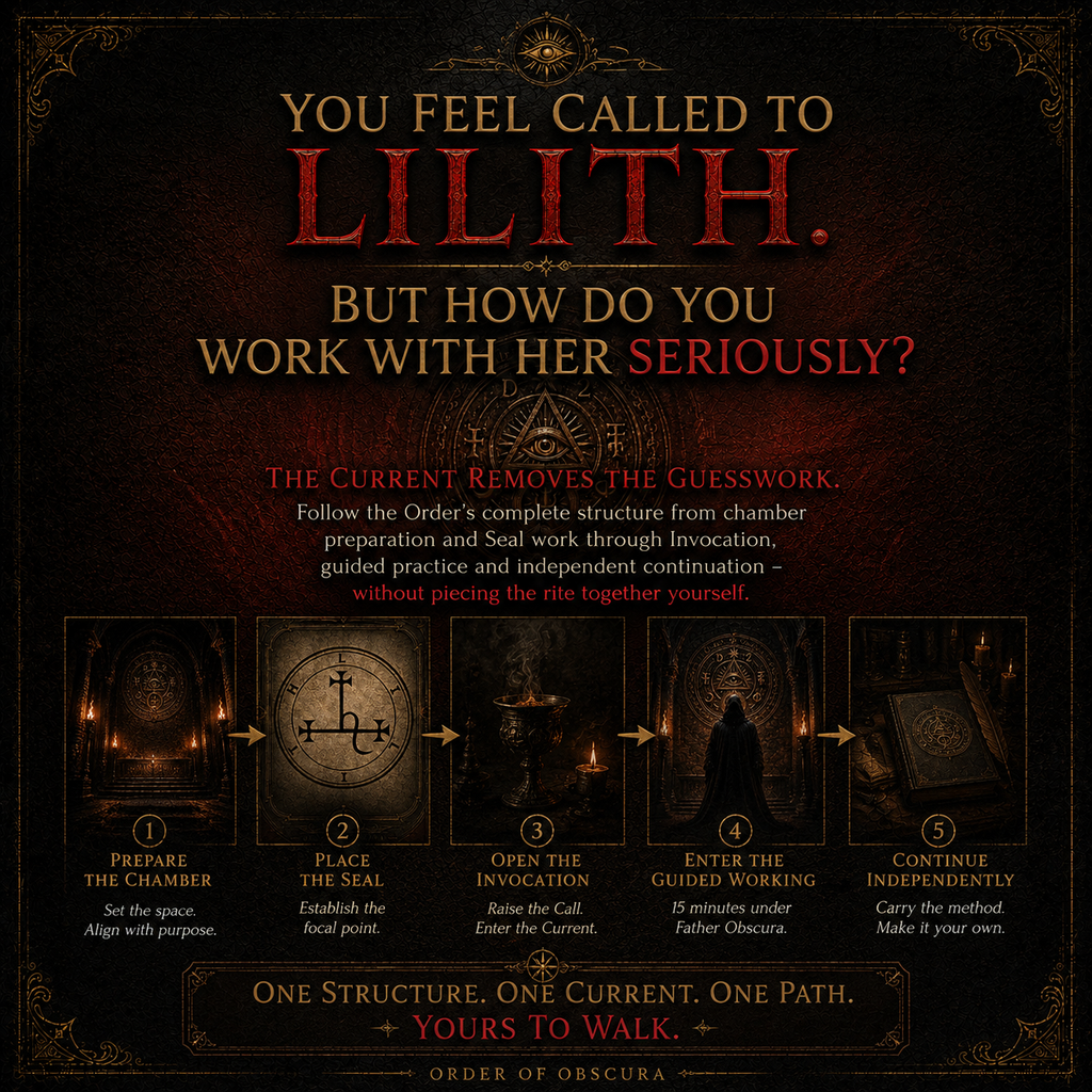 Lilith Current ritual collection for demonology, Left Hand Path practice, sovereignty, unbinding and occult study