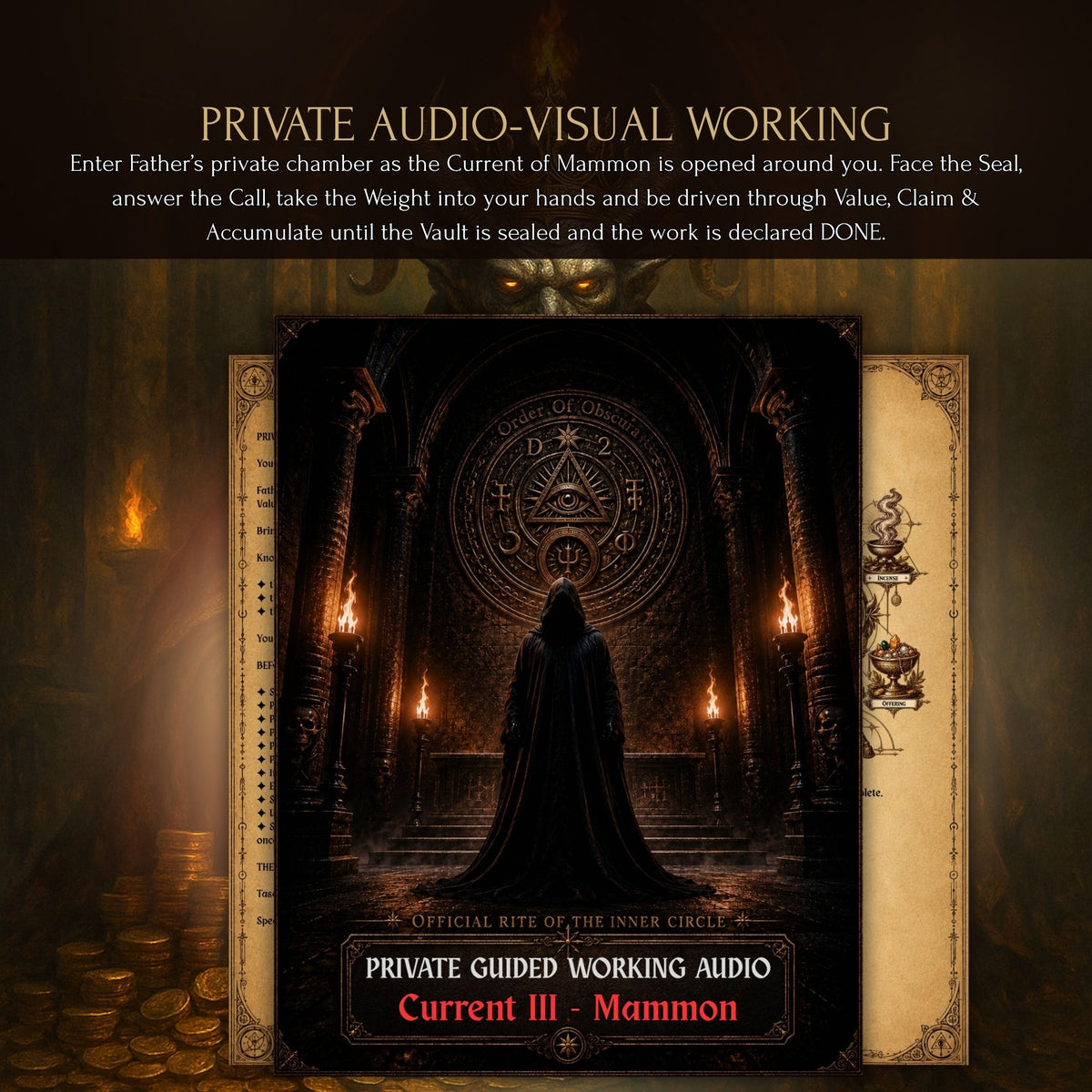 mammon guided demon working ritual audio