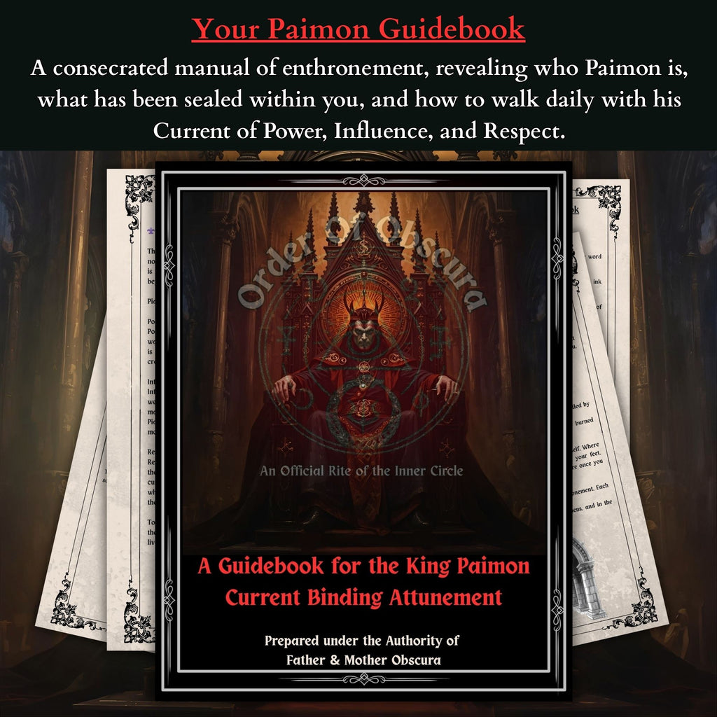King Paimon Goetic current integration grimoire and tactical occult codex for sovereign command.