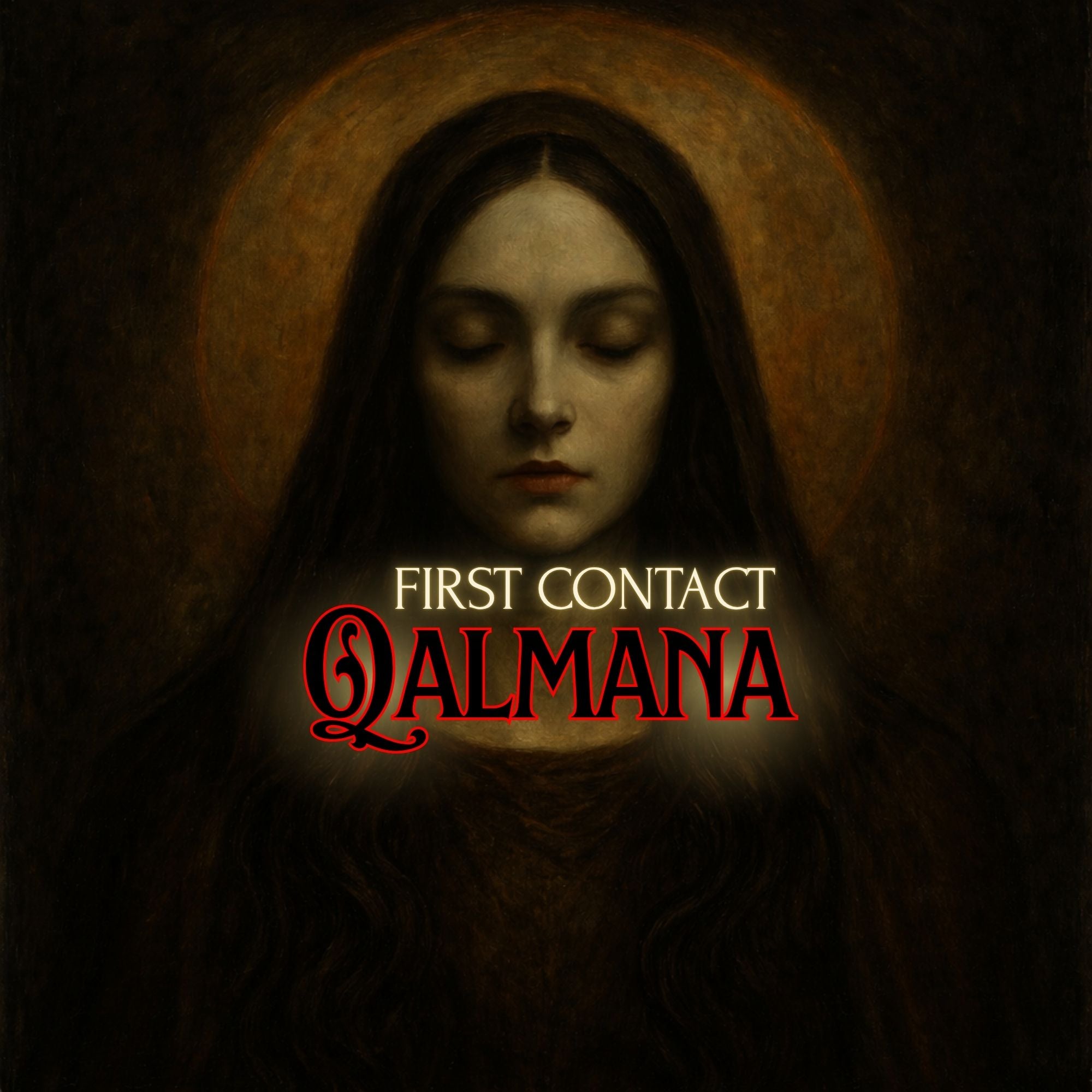 Qalmana Demon Attunement for dark feminine presence, Left Hand Path ritual work, confidence, command, and spiritual alignment with the Qalmana current.