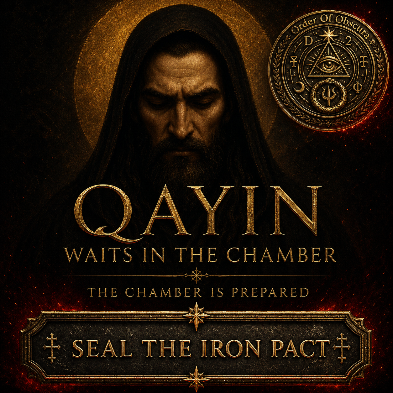 Qayin Iron Pact ritual for demon pact initiation, demonic power, Left Hand Path protection, sovereignty and occult command.