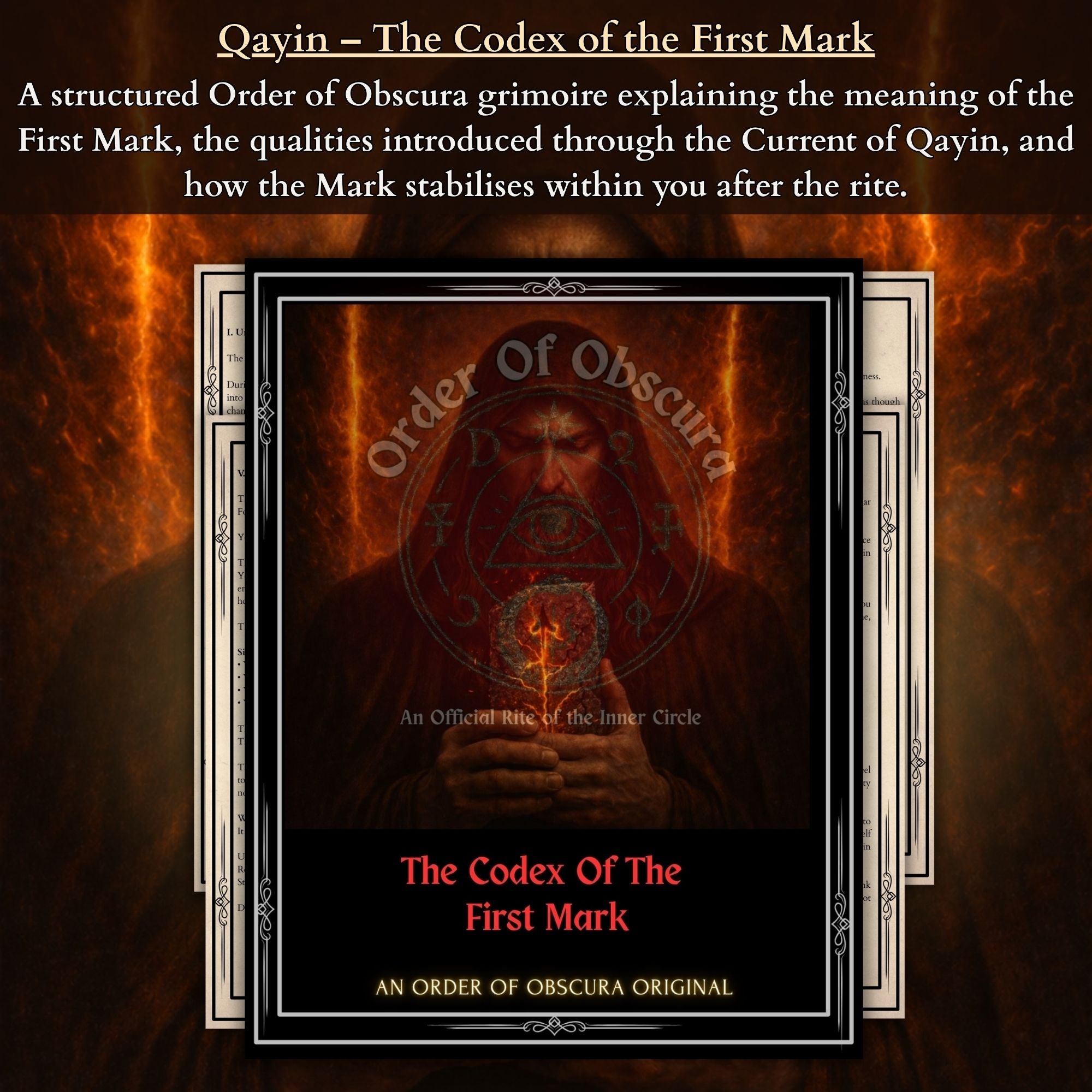 Personalised Qayin demon ritual attunement for outcast sovereignty, internal resilience, spiritual severance and demonic power.