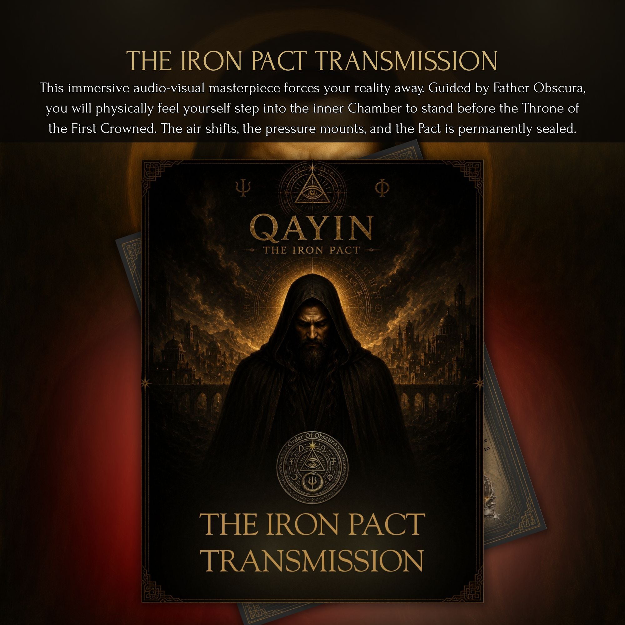 Personalized Qayin demon pact for Left Hand Path power, occult ritual command, demonic covenant work and spiritual dominion.
