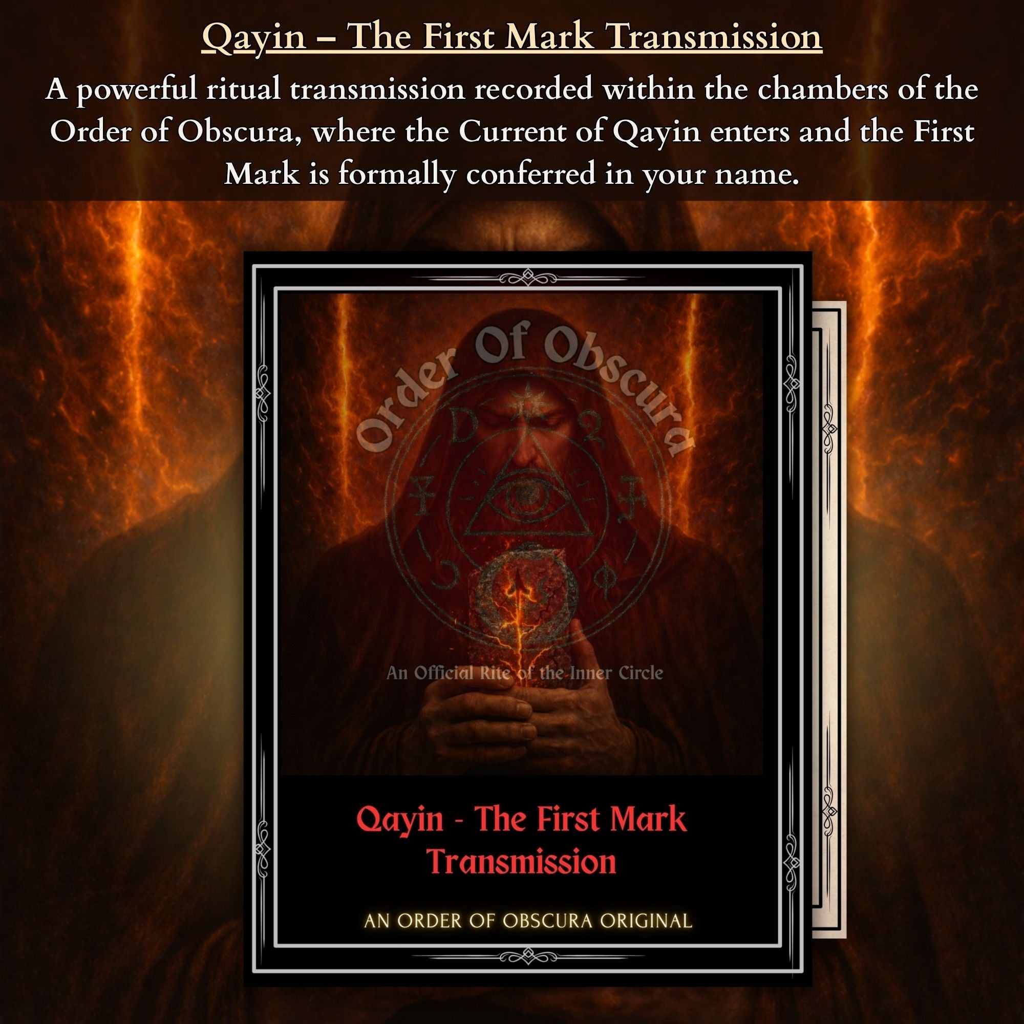 Qayin Demon Attunement for Left Hand Path initiation, exile current, self-sovereignty, severance and ritual authority.