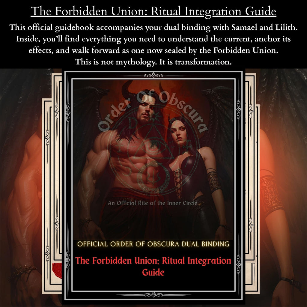 Samael and Lilith grimoire, distance demon attunement ritual for absolute psychological resilience and defensive sovereign armor.