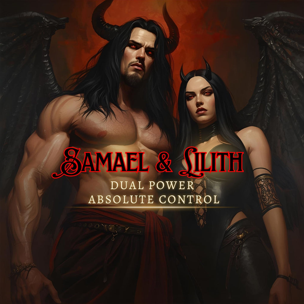 Samael and Lilith demon attunement and Left Hand Path occult ritual for absolute authority and power by The Order of Obscura.