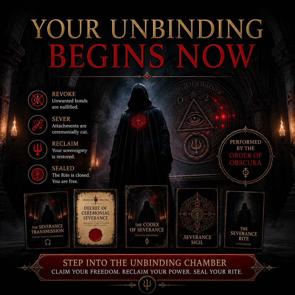 demonic cord cutting ritual designed to release unwanted bonds, curses, and spiritual drains.