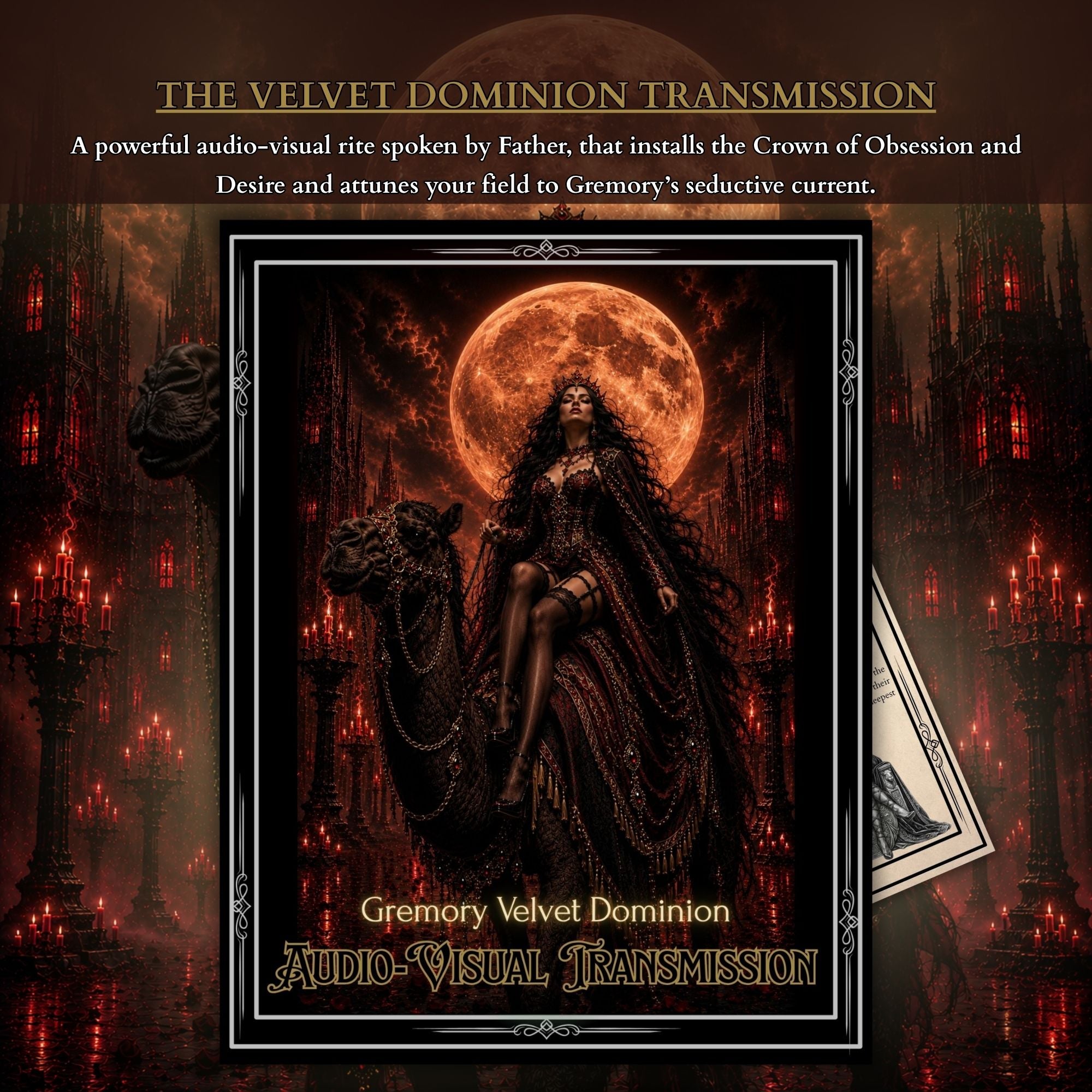 Duke Gremory ars goetia current integration audio-visual transmission.